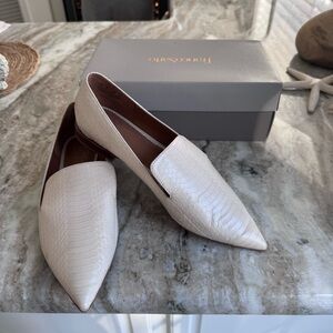 Franco Sarto Cream Loafers